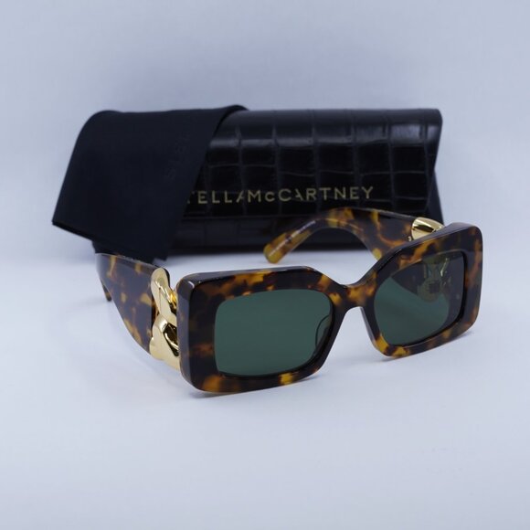 Final Price! Stella McCartney SC40046I 53N Havana/Green...